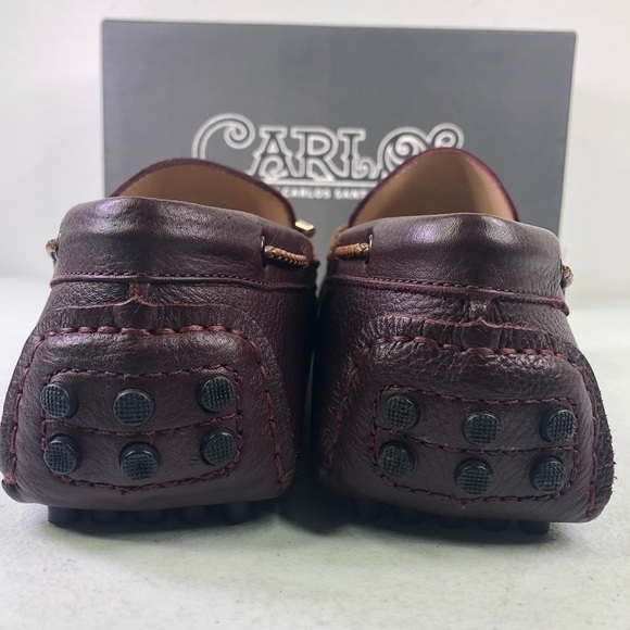 Carlos Santana SFO Leather Lace Loafer Shoes Size 9D main image 5